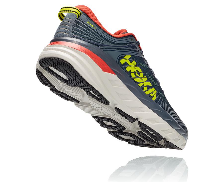 Hoka One One Koşu Ayakkabısı Erkek Lacivert - Bondi 7 - GP9756028